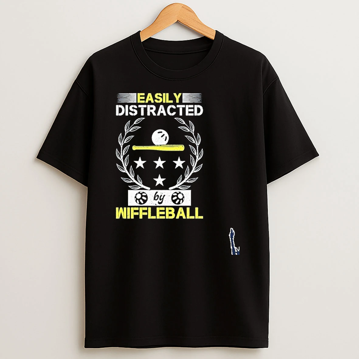 Easily Distracted By Wiffleball T Shirt