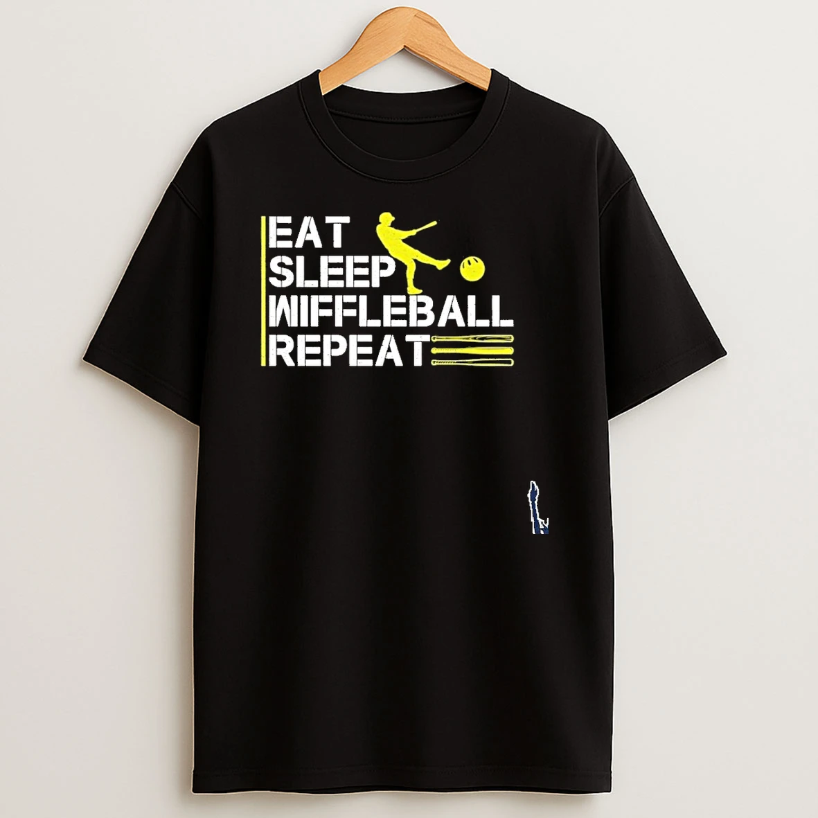 Eat Sleep Wiffleball Repeat T Shirt