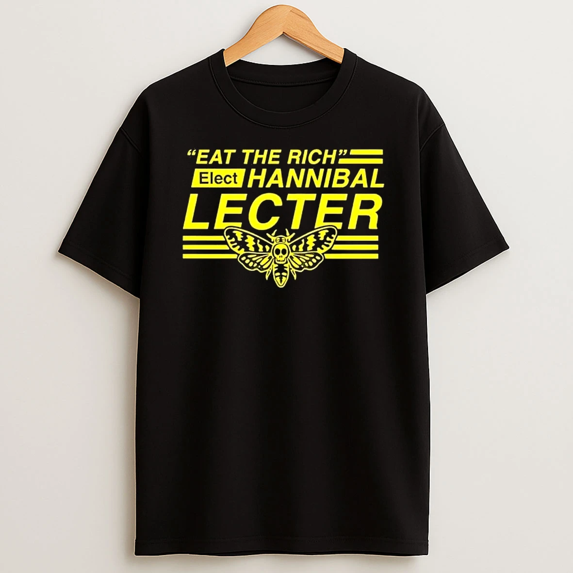 Eat The Rich Elect Hannibal Lecter T Shirt