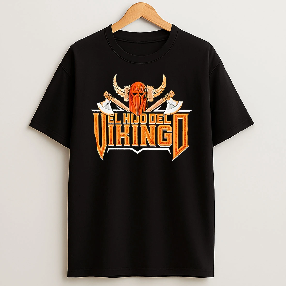 El Hijo Del Vikingo Aaa Superstar Logo 2025 T Shirt