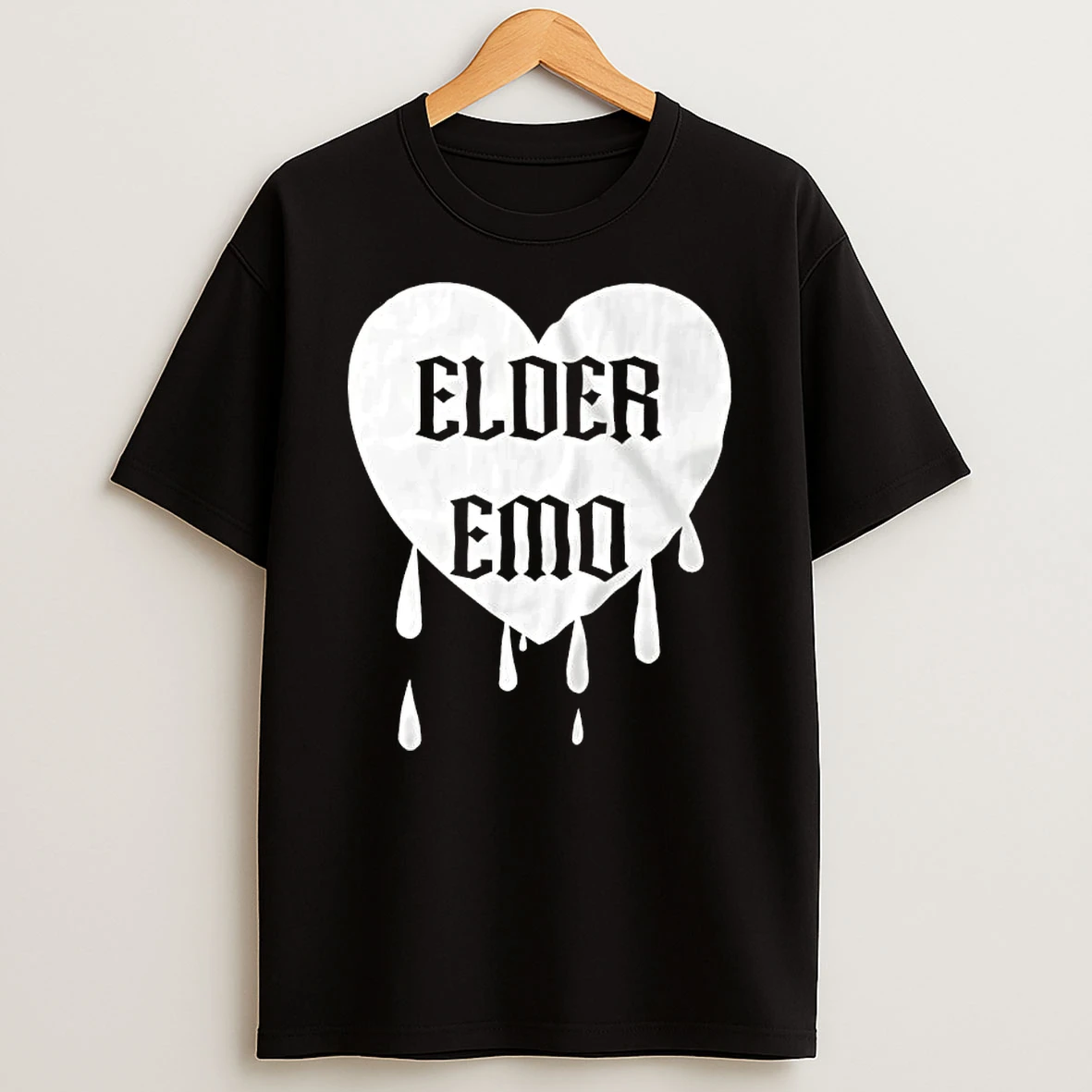 Elder Emo Heart T Shirt