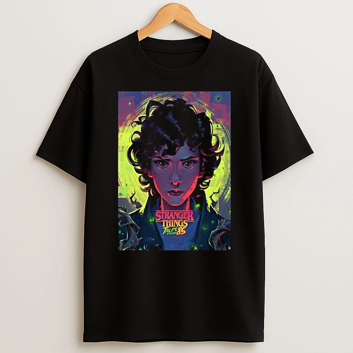Eleven Character For Stranger Things Tales From 85 Premieres April 23 2026 T Shirt