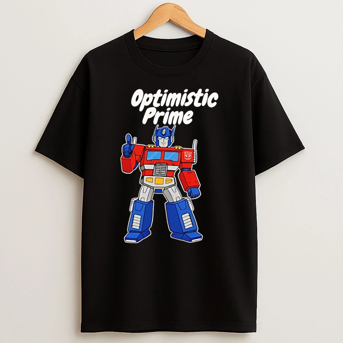 Elon Musk Optimistic Prime T Shirt