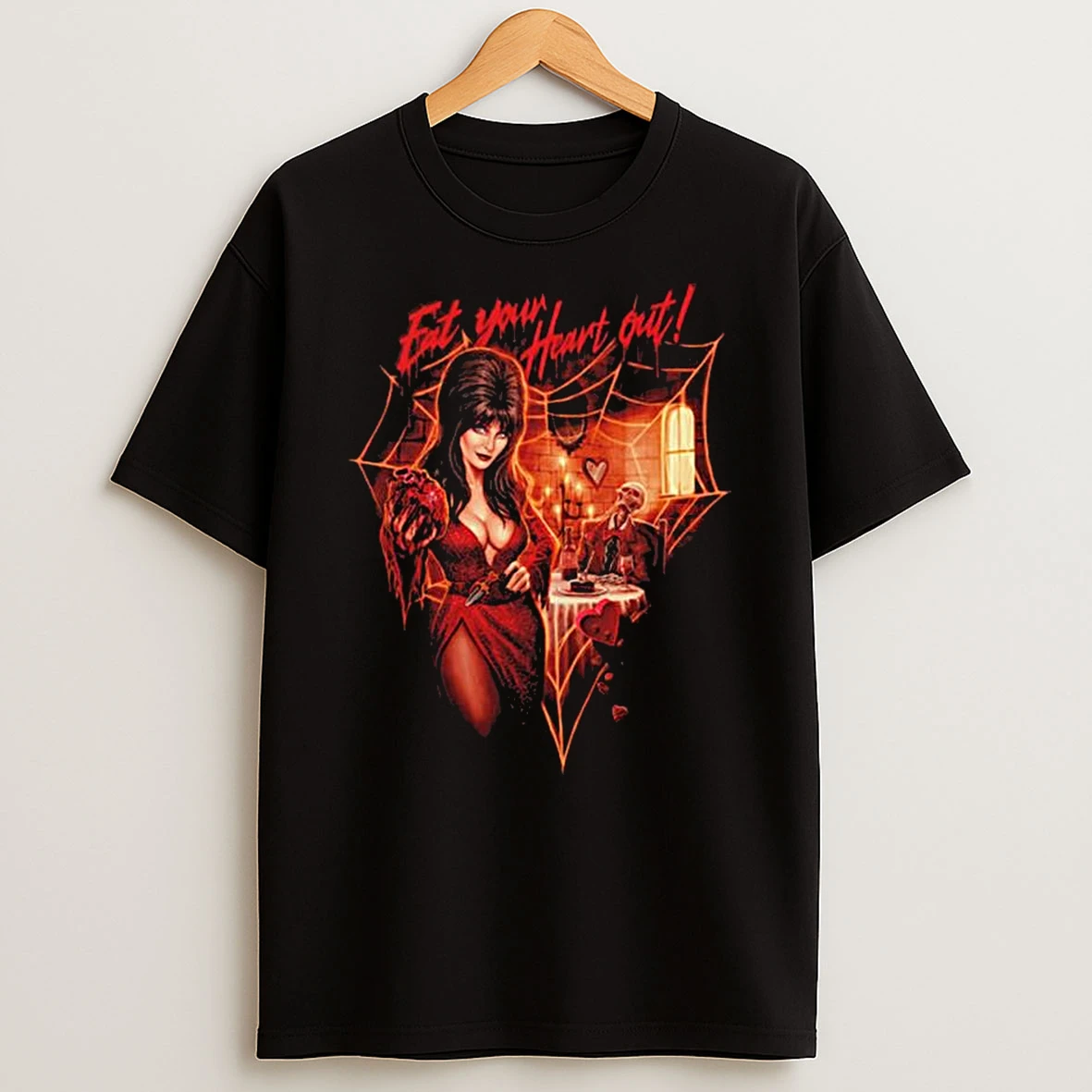 Elvira Eat Your Heart Out T Shirt