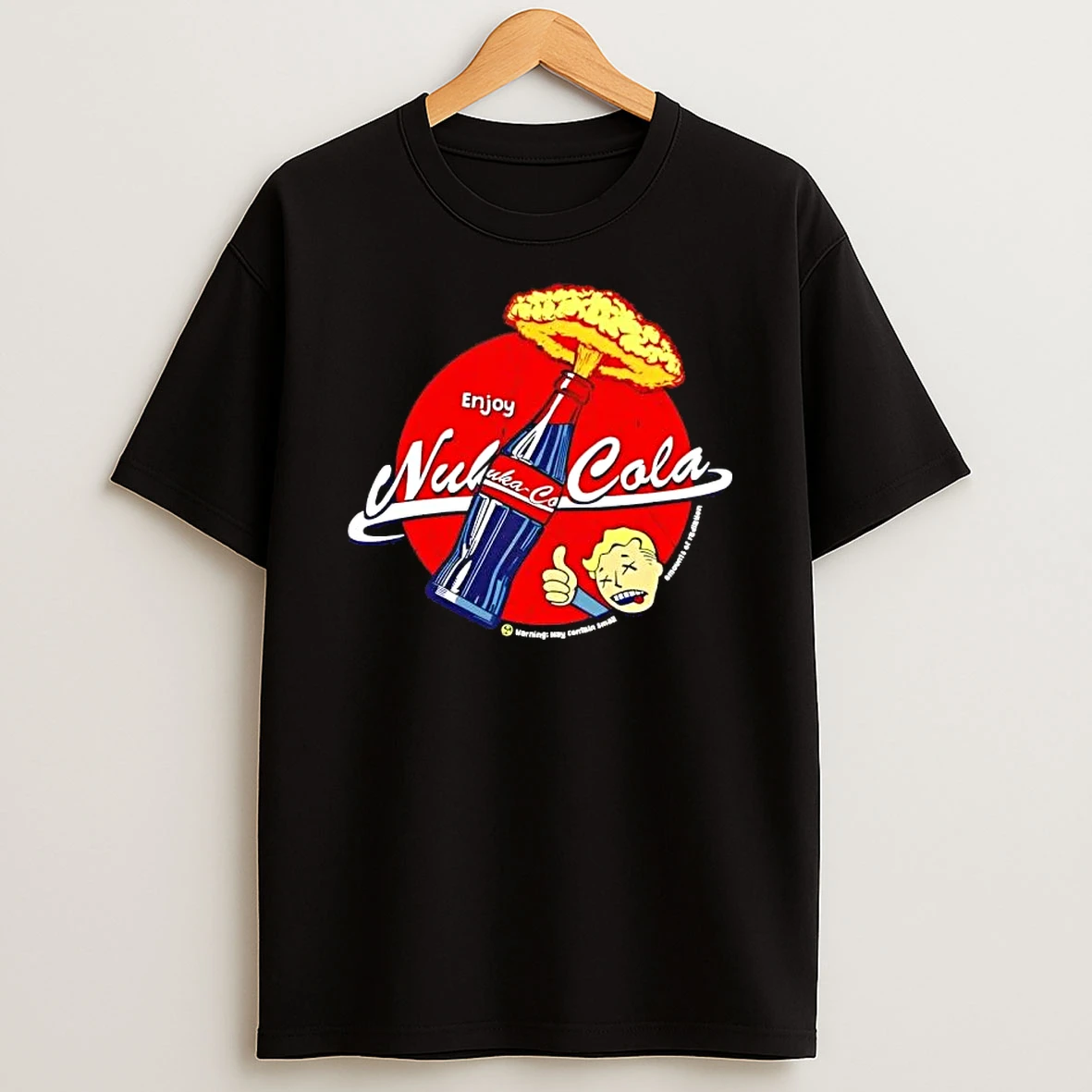 Enjoy Nuka Cola Cartoon T Shirt