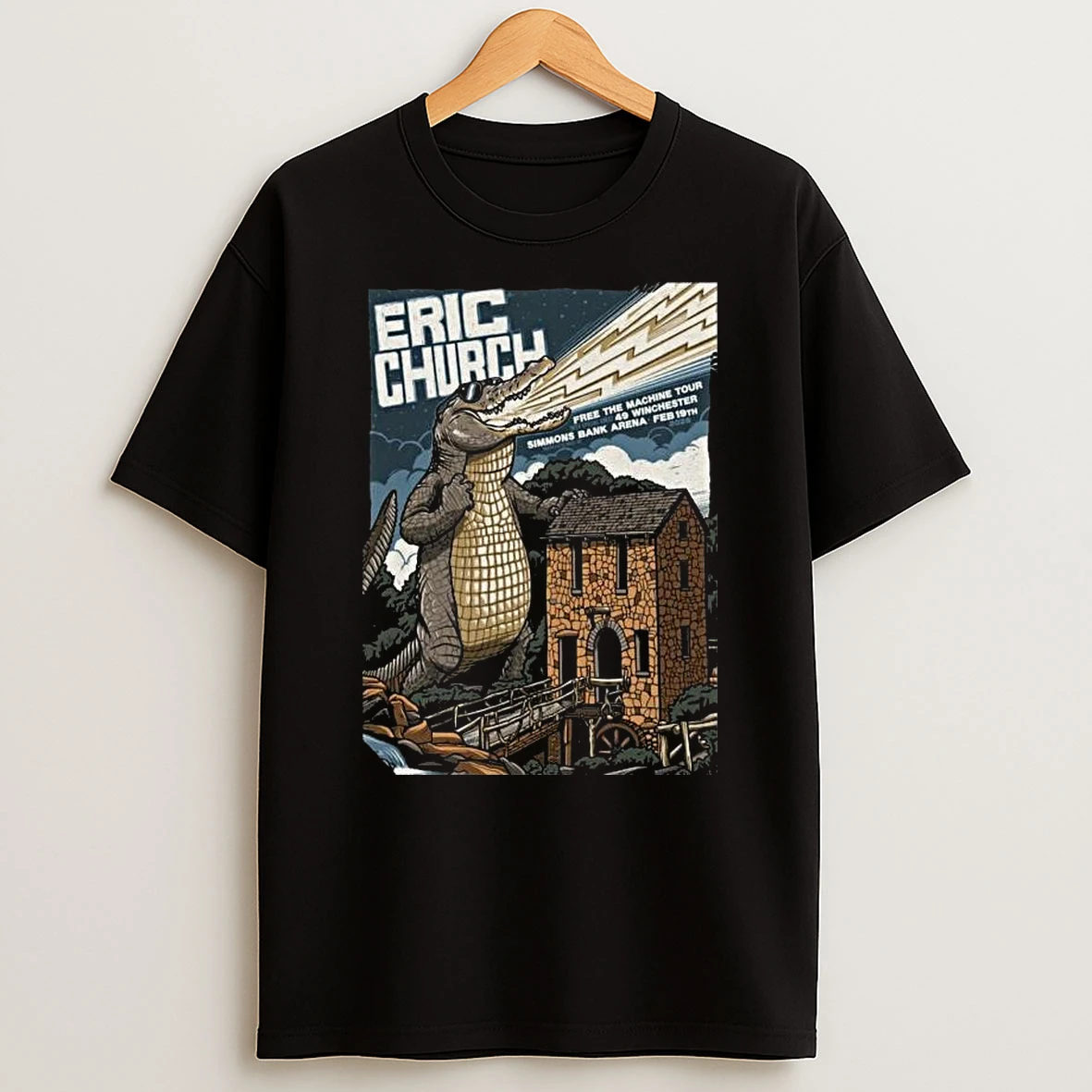Eri Churck Simmons Bank Arena Feb 19 2026 T Shirt