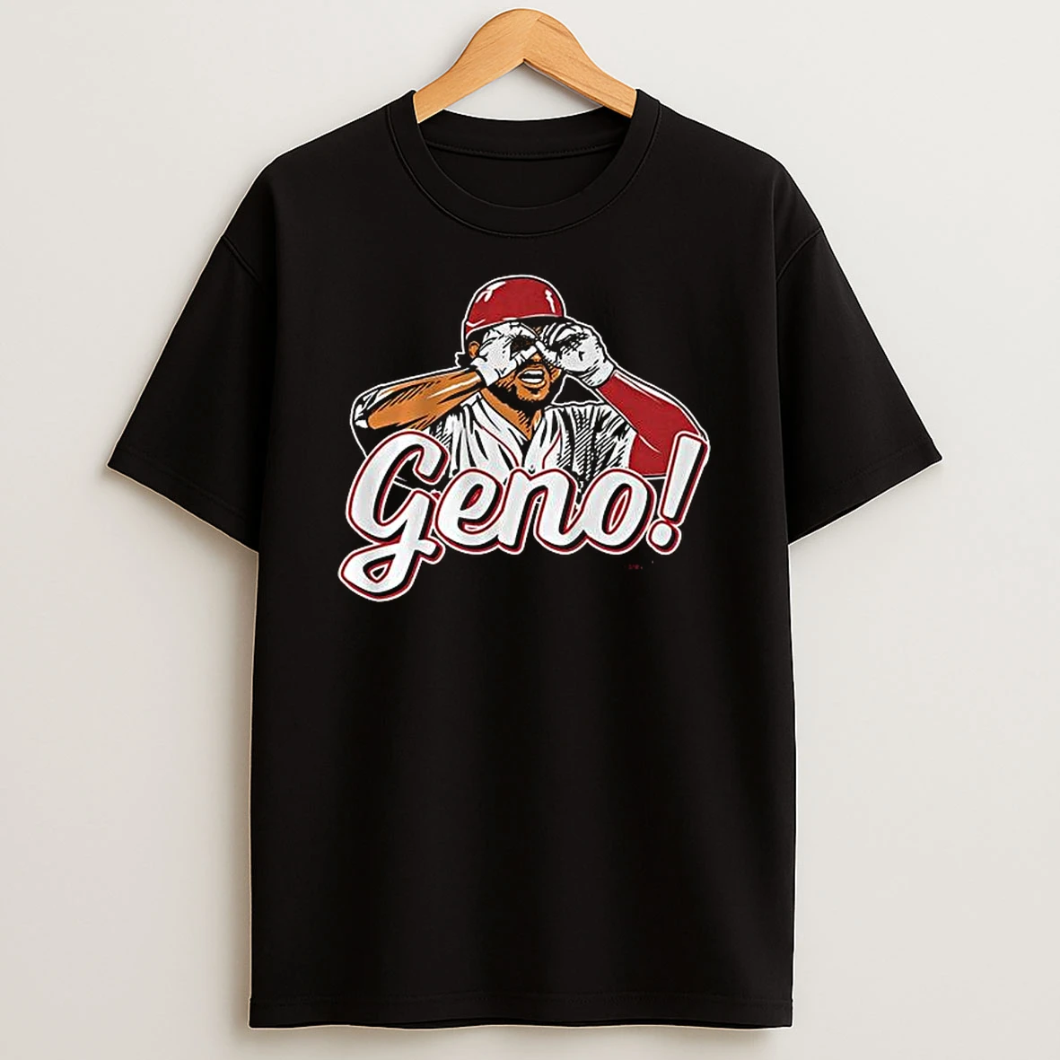 Eugenio Suarez Geno Goggles Cincinnati T Shirt