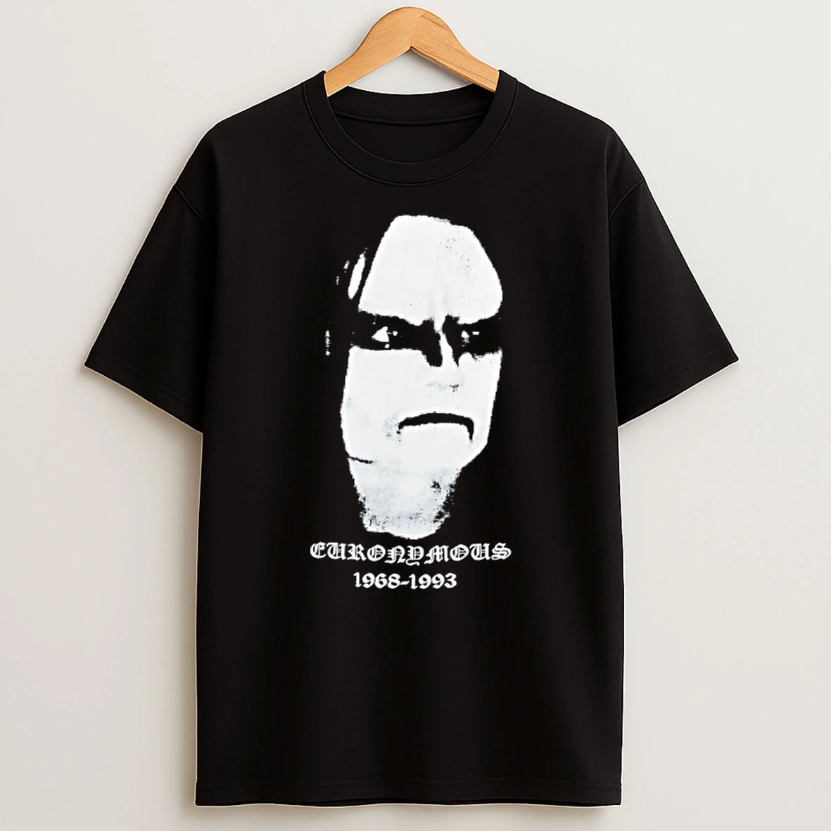 Euronymous 1968 1993 Horror Face T Shirt