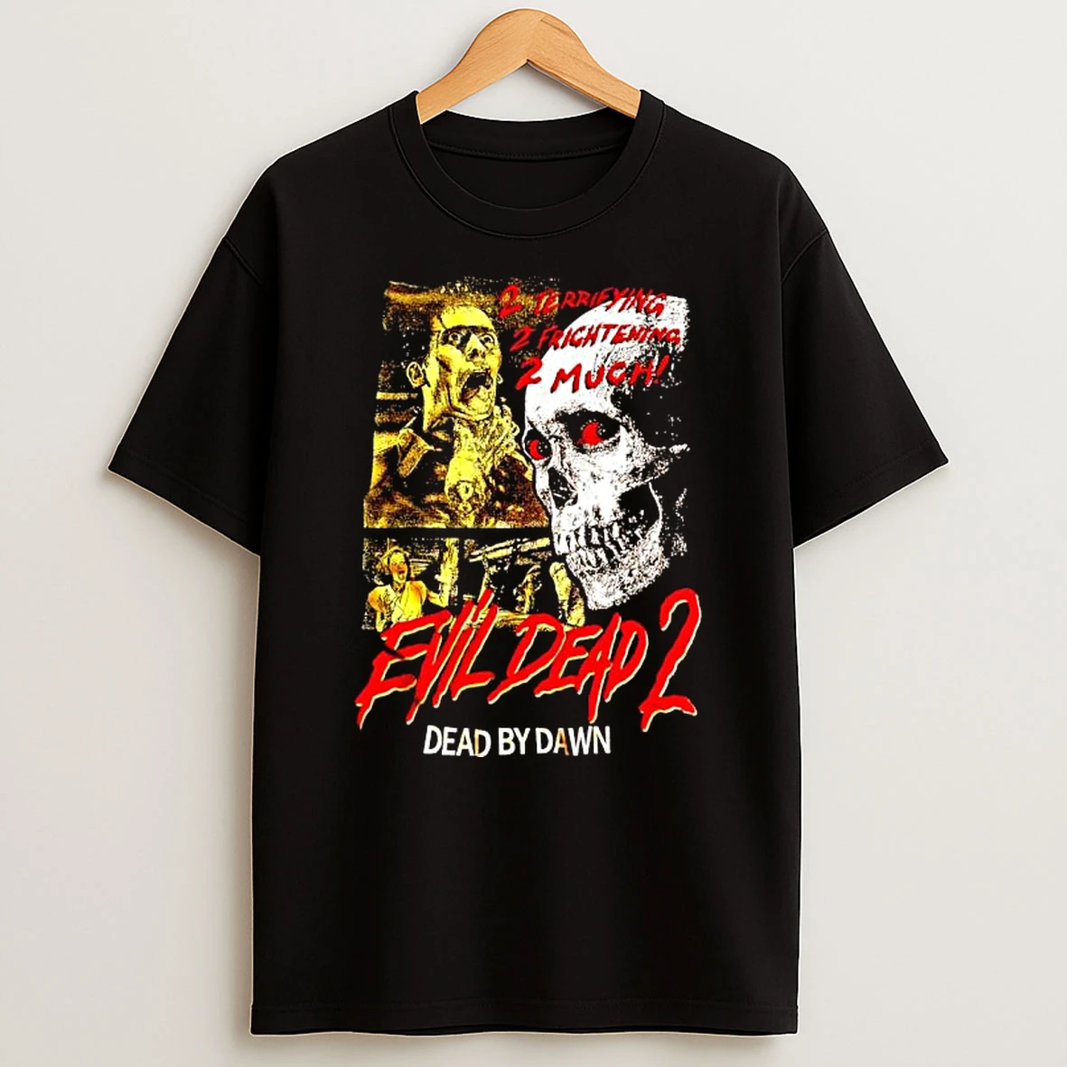 Evil Dead 2 Dead By Dawn Graphic T Shirt
