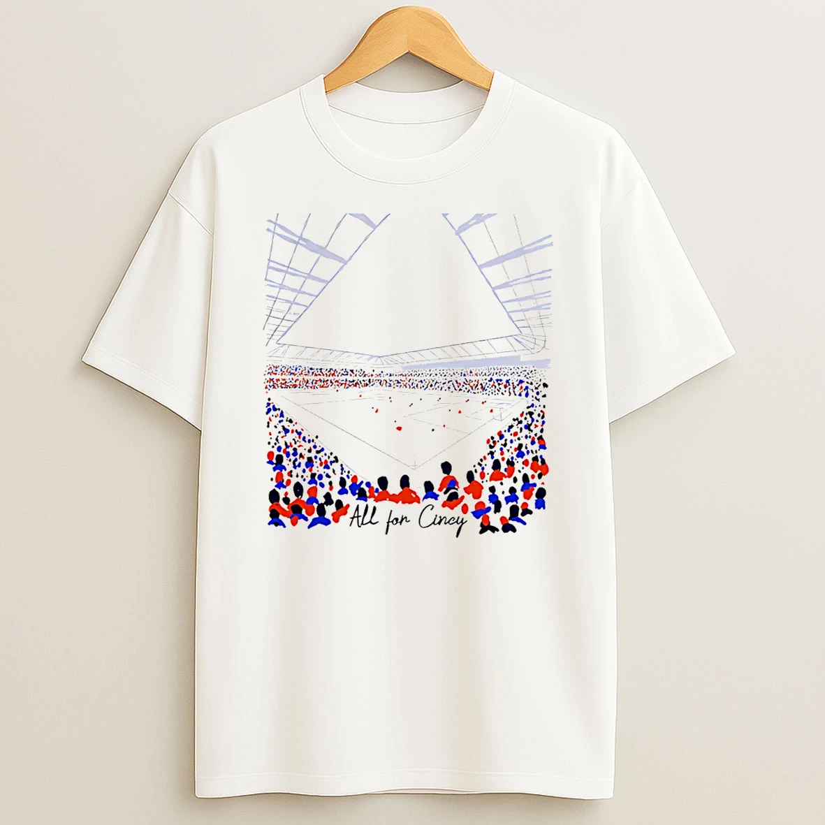 Fc Cincinnati Fcc All For Cincy Stadium T Shirt