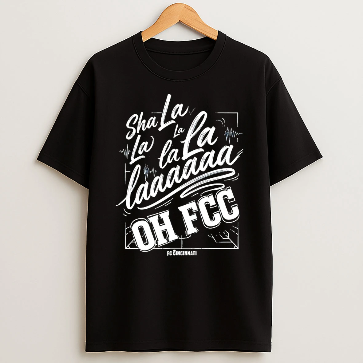Fc Cincinnati Sha La La Oh Fcc Supporter Chant T Shirt