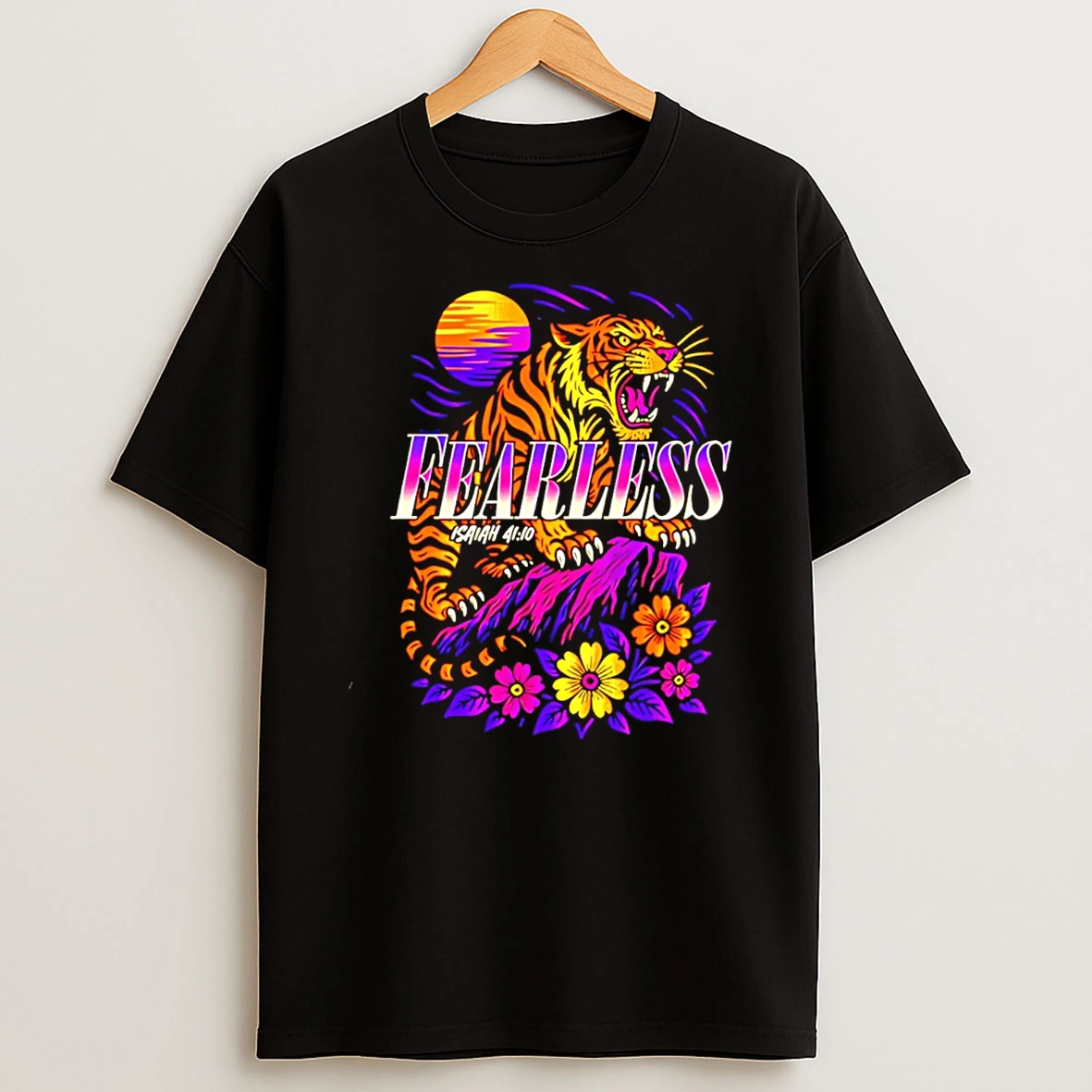 Fearless Isaiah Tiger T Shirt