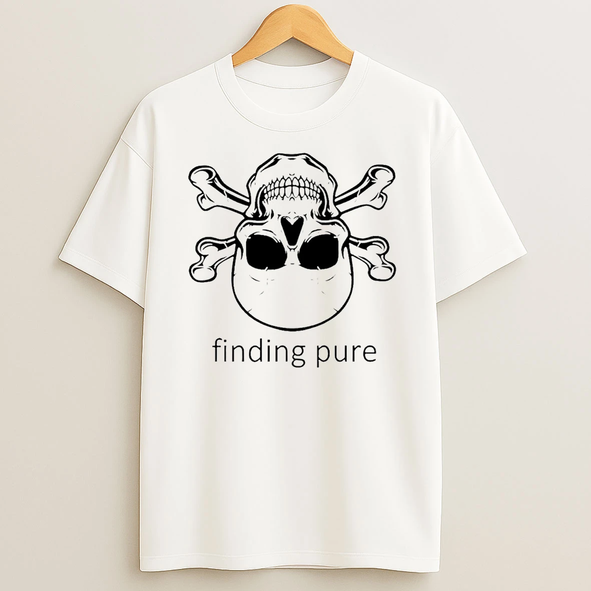 Finding Pure Skull T Shirt