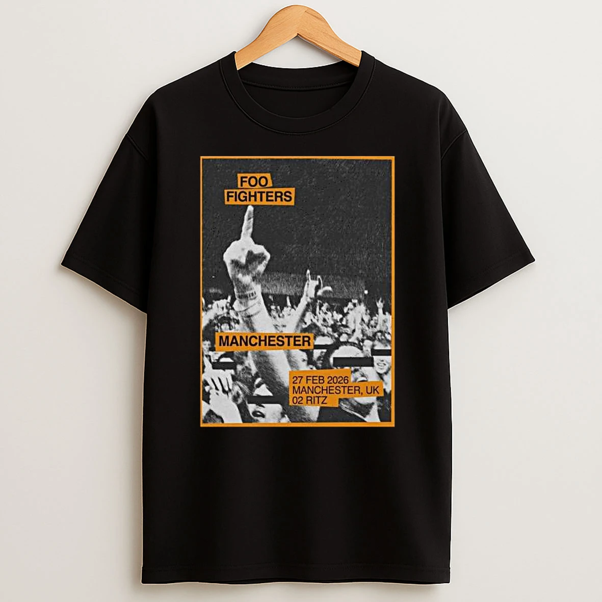 Foo Fighters Feb 27 2026 Manchester Uk T Shirt