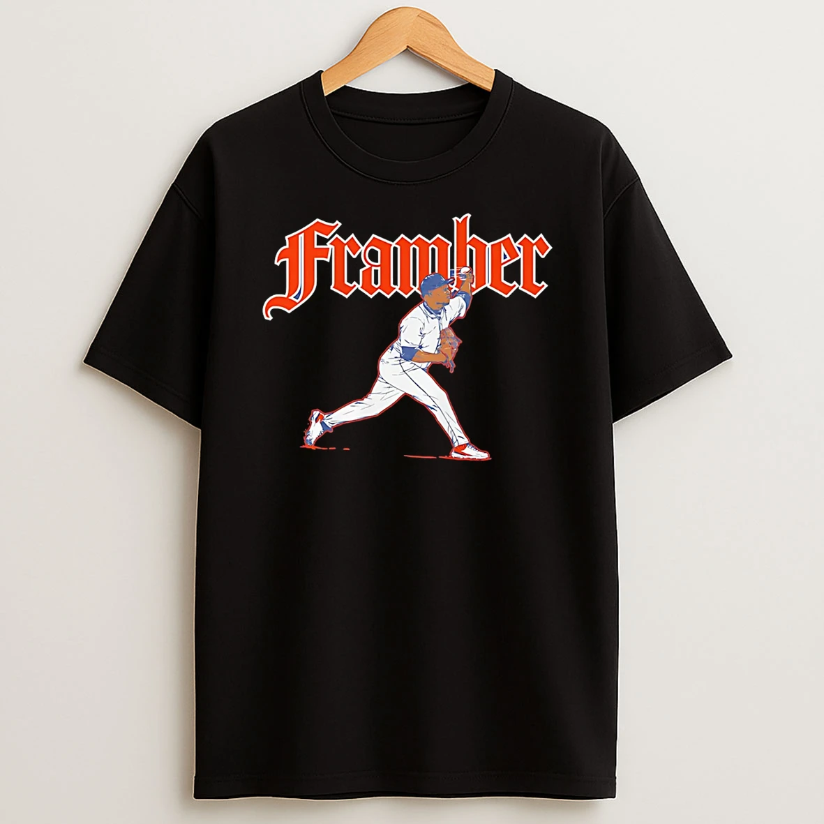 Framber Valdez Ace Pose Detroit Baseball T Shirt