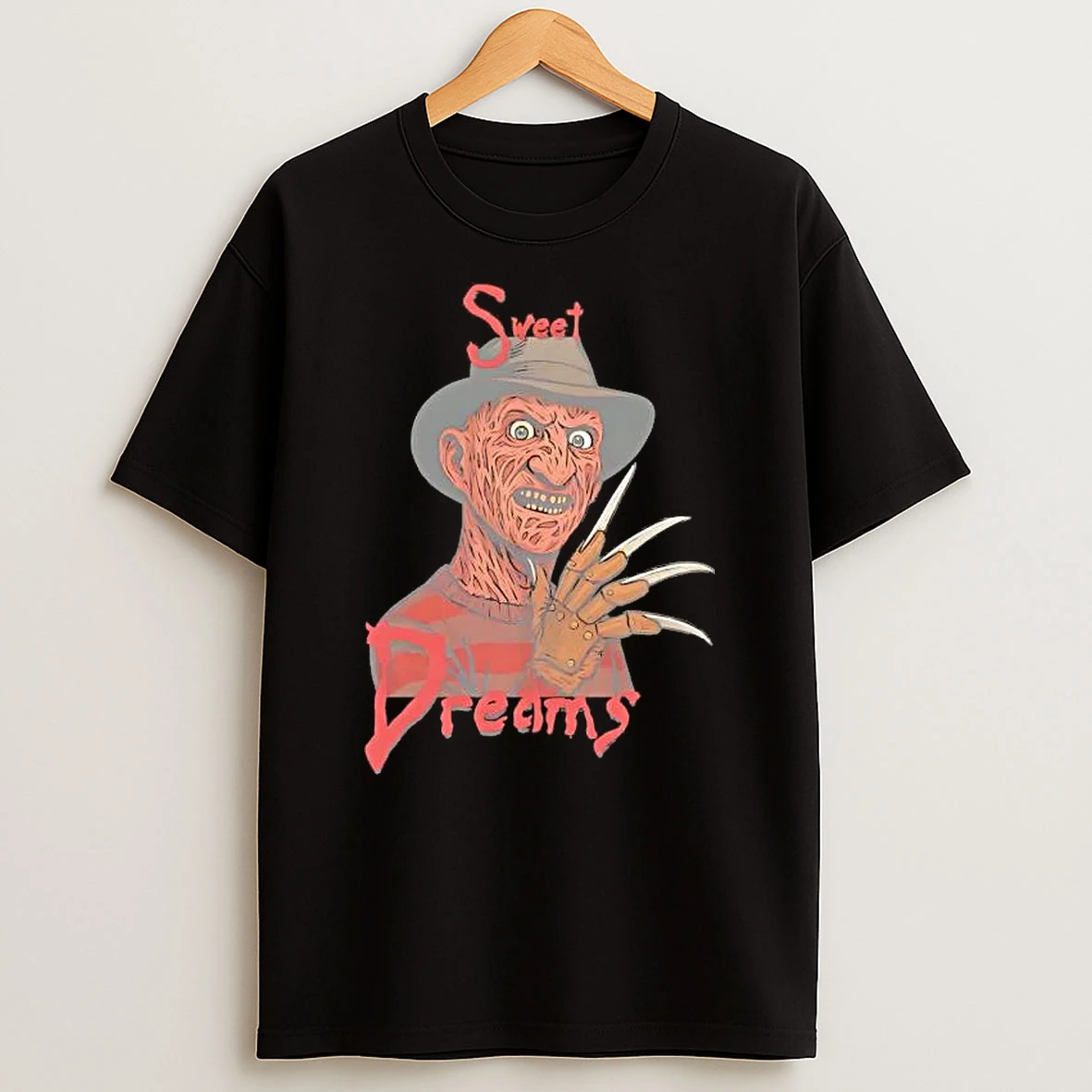 Freddy Krueger Sweet Dreams Horror T Shirt