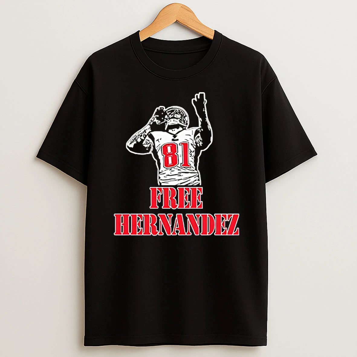 Free Aaron Hernandez 81 T Shirt