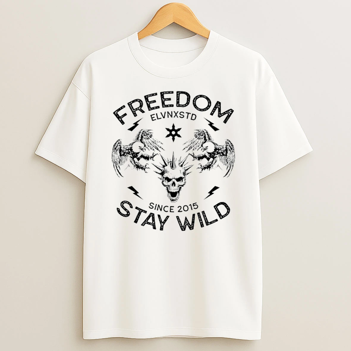 Freedom Stay Wild Elvnxstd Since 2015 T Shirt