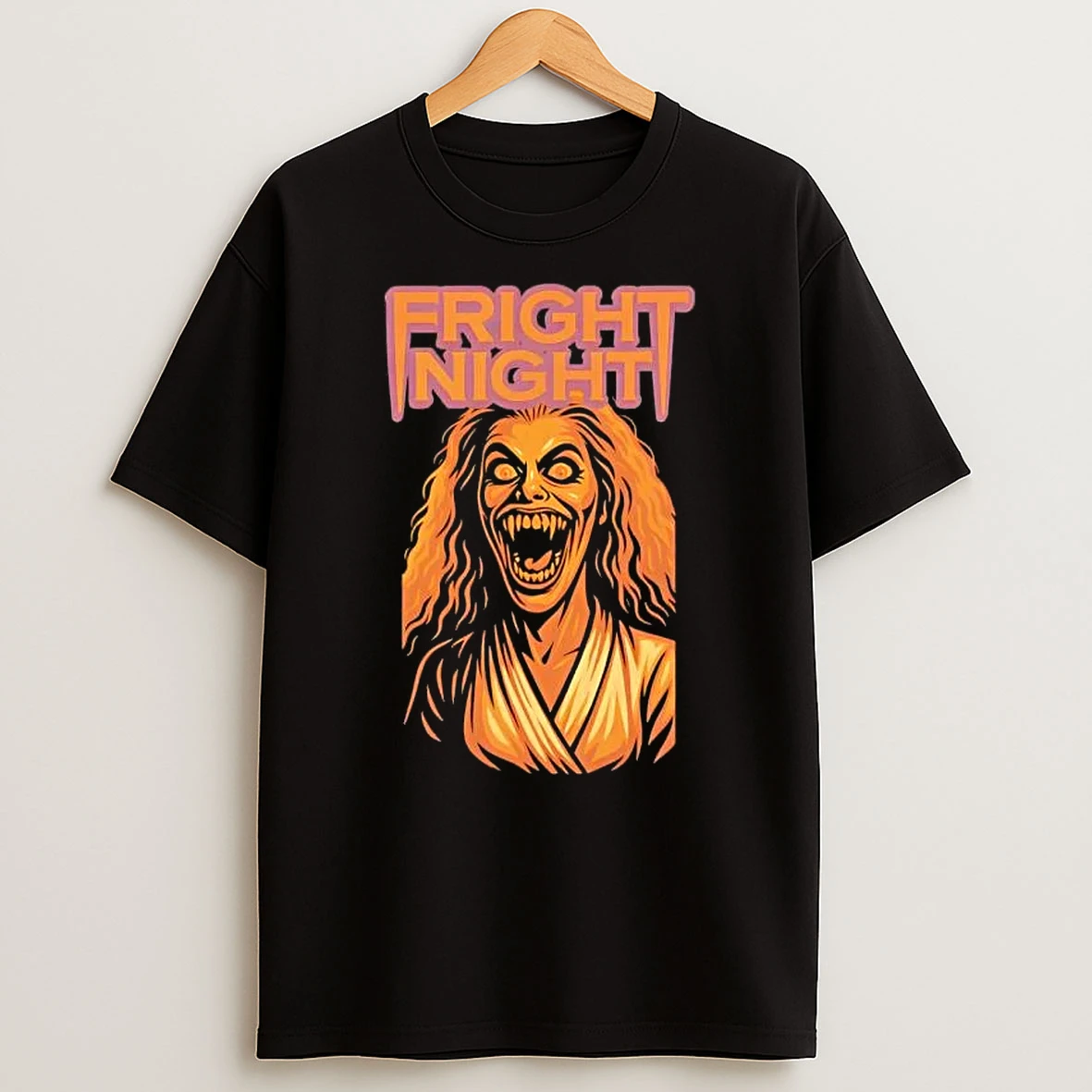 Fright Night Amy Vampire Transformation 80s Horror Cult Classic T Shirt