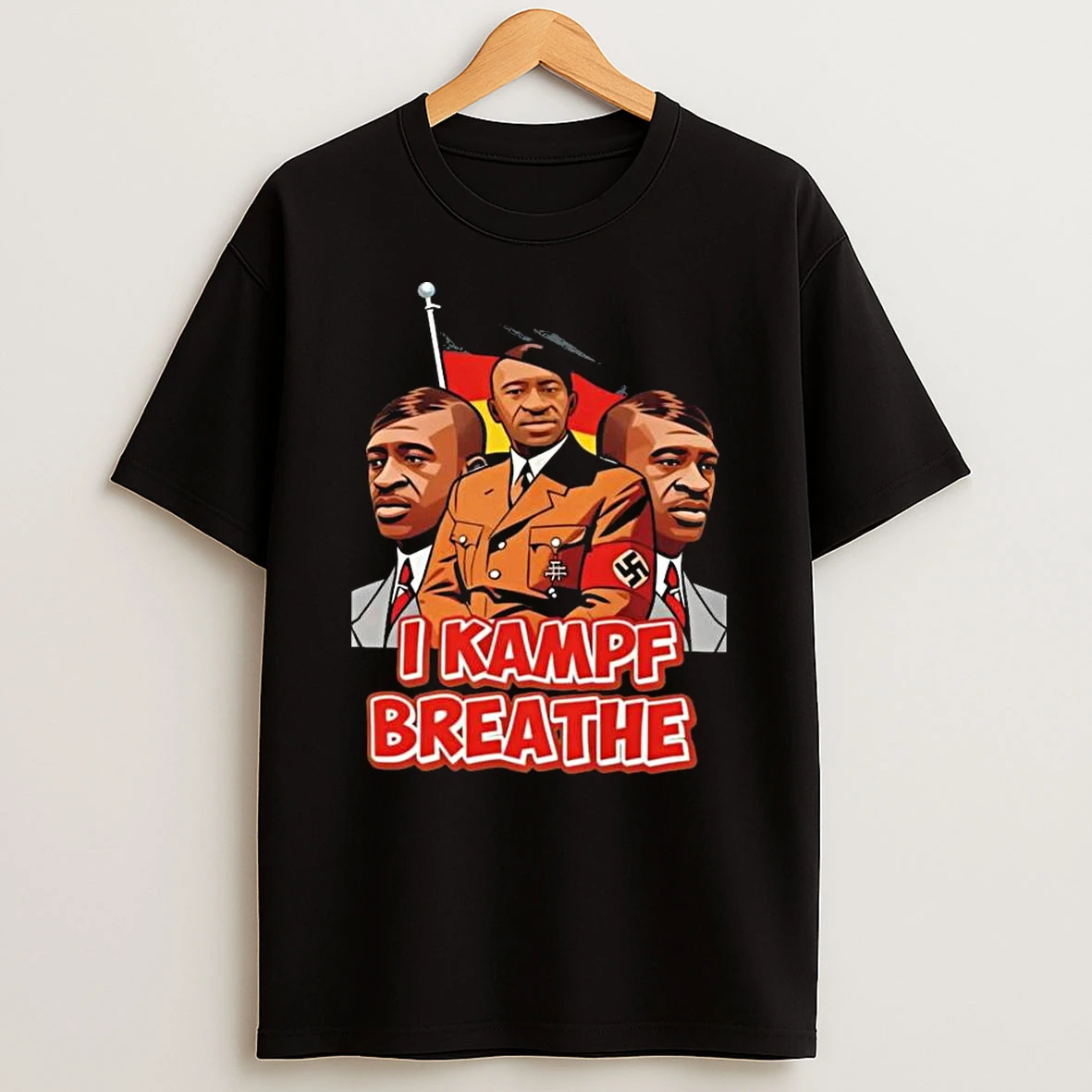 George Floyd Hitler I Kampf Breathe T Shirt