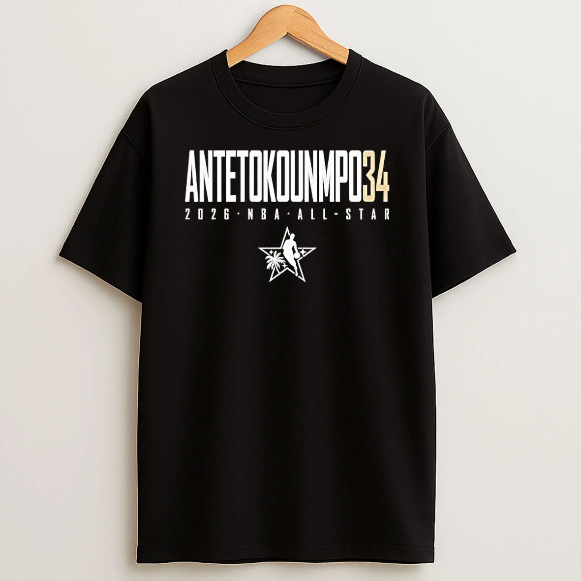 Giannis Antetokounmpo Milwaukee Bucks 2026 Nba All Star Elite T Shirt