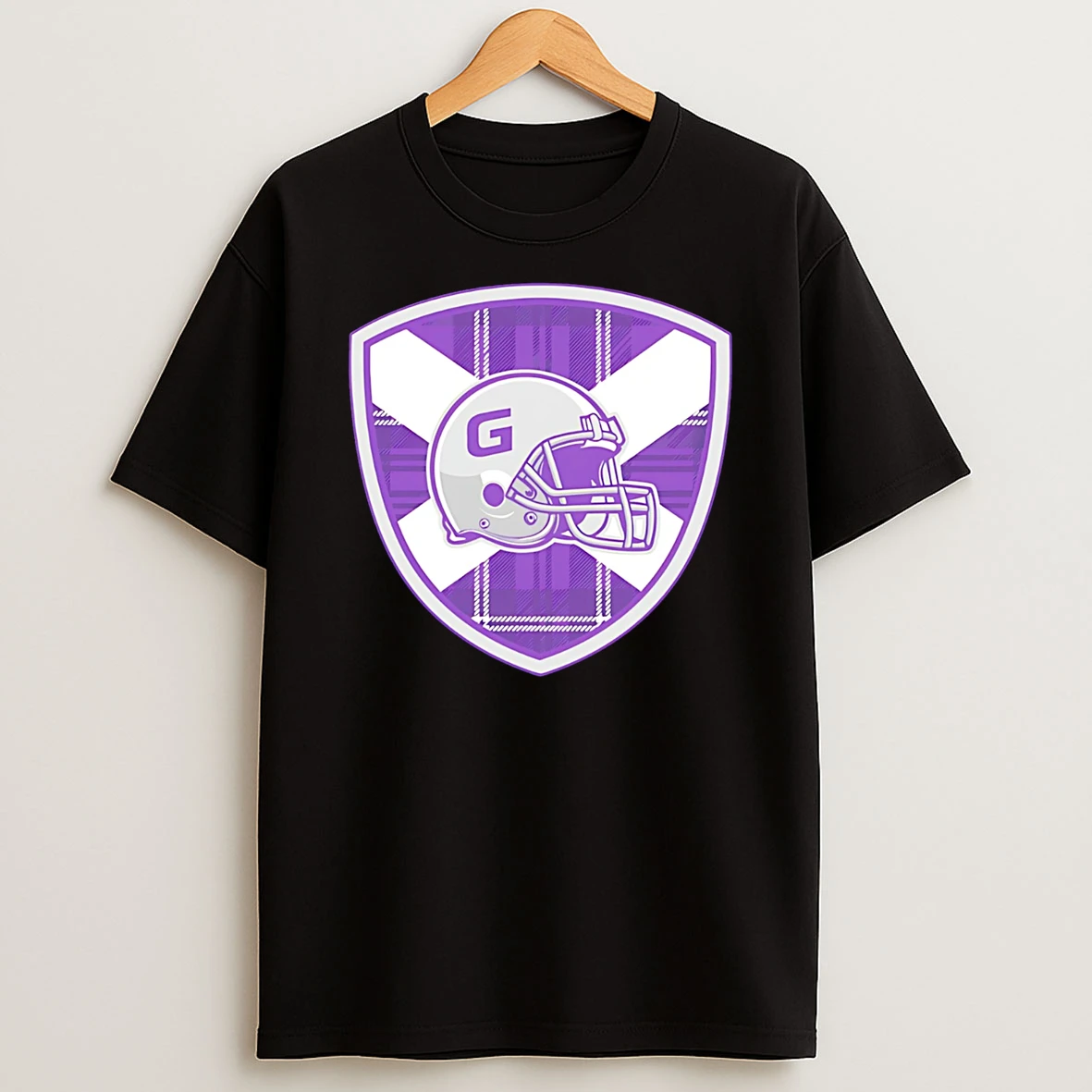 Glasgow Tartans Logo T Shirt