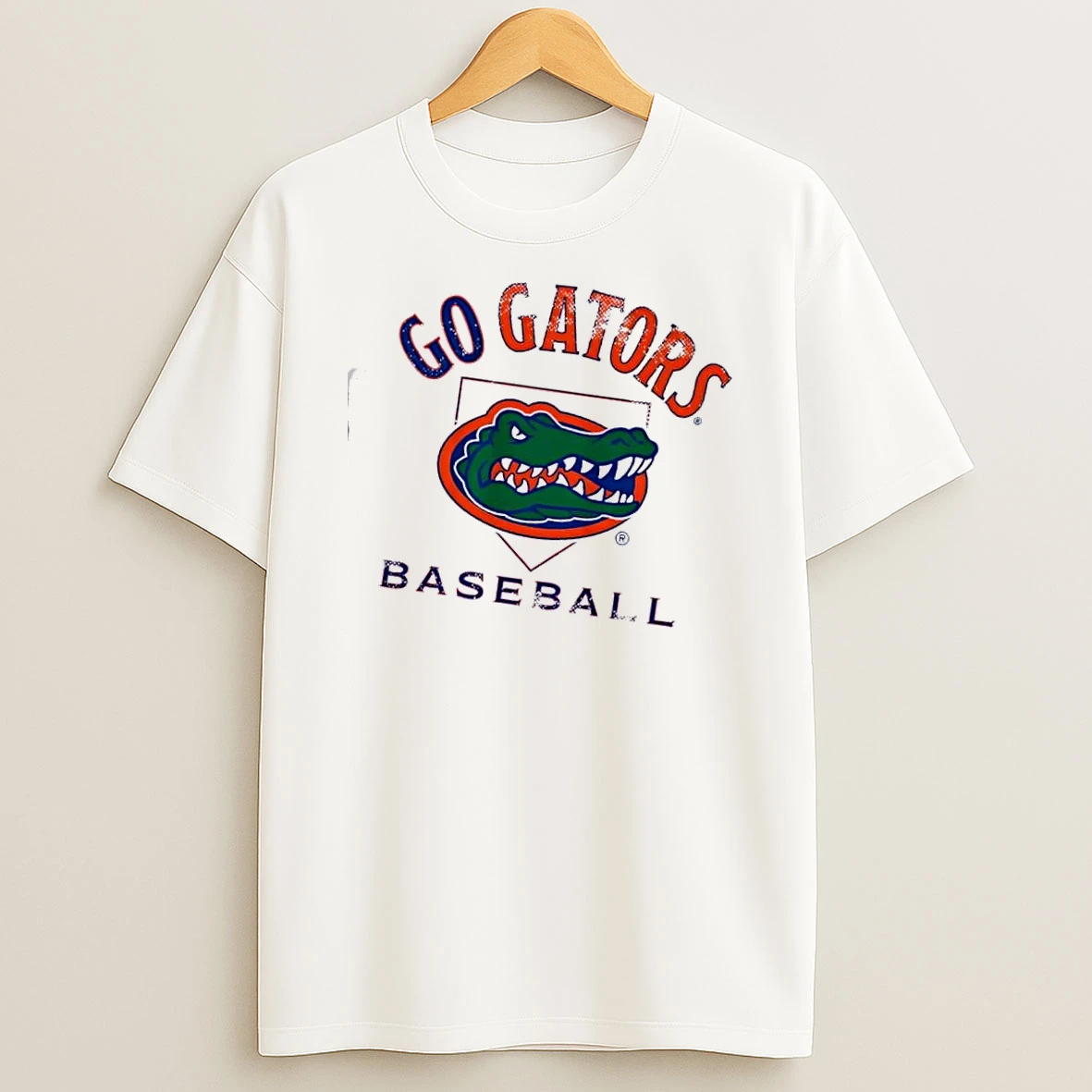 Go Florida Gators Baseball Home Plate T Shirt