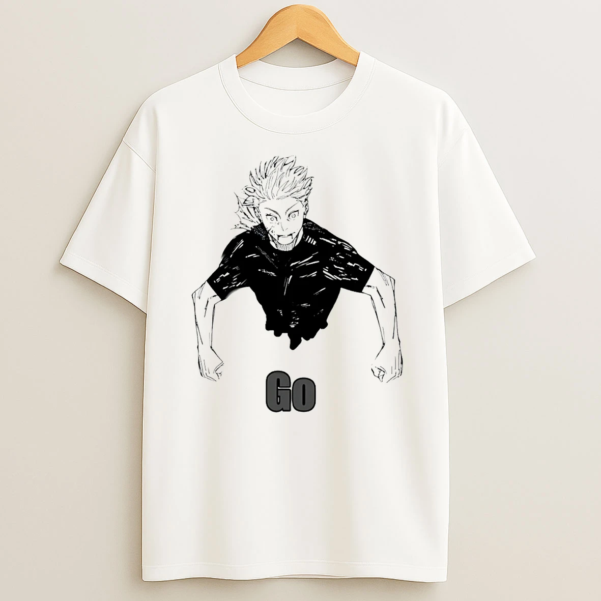 Gojo Satoru Go Jujutsu Kaisen Anime T Shirt