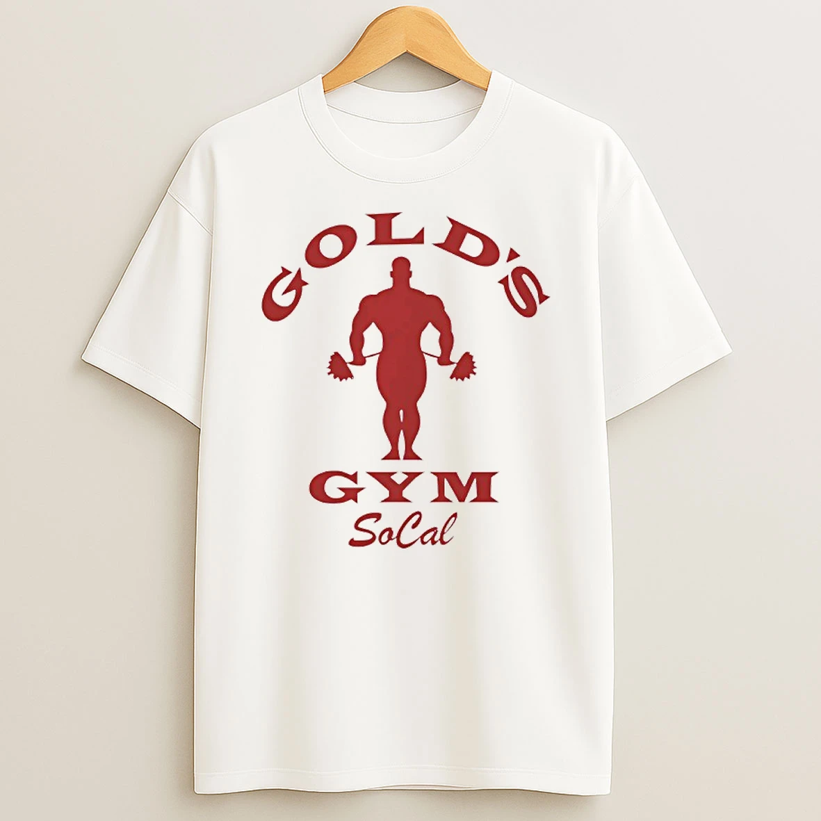 Golds Gym Socal Red T Shirt
