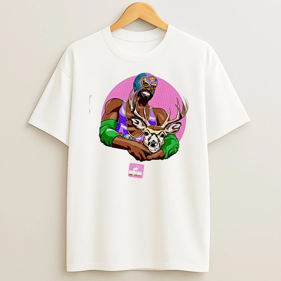 Good Luck Hunting Records Good Long Headlock T Shirt