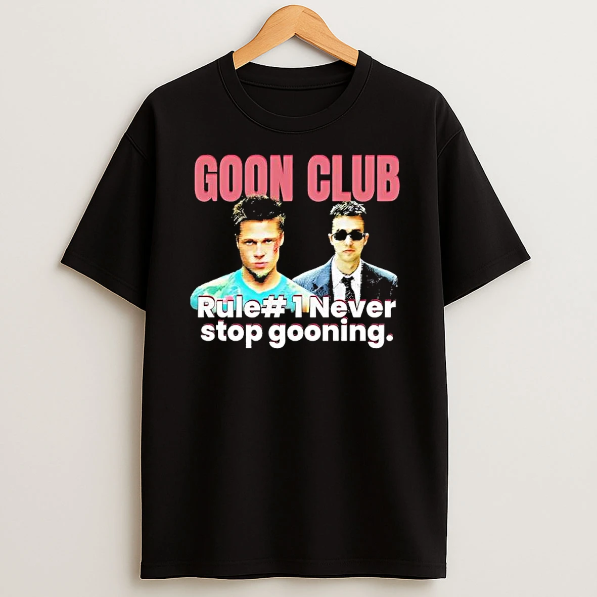 Goon Club Rele 1 Never Stop Gooning Graphic T Shirt