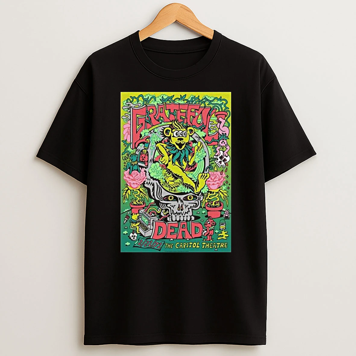 Grateful Dead Feb 21 1971 The Capitol Theatre T Shirt
