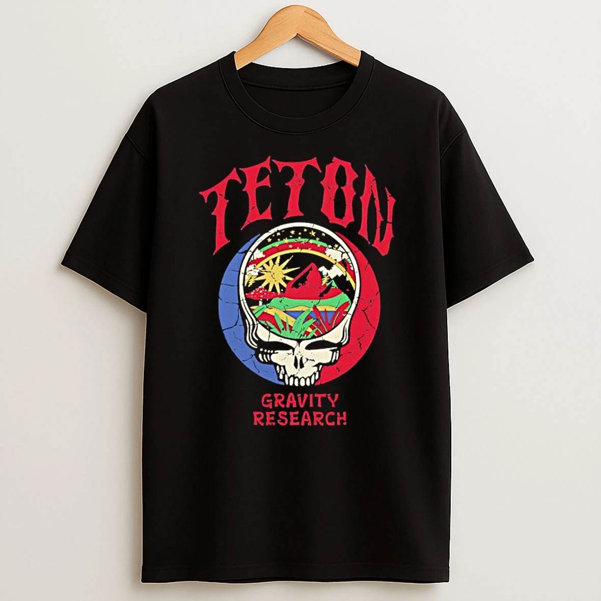 Grateful Dead X Teton Gravity Research Tgr Syf Logo T Shirt