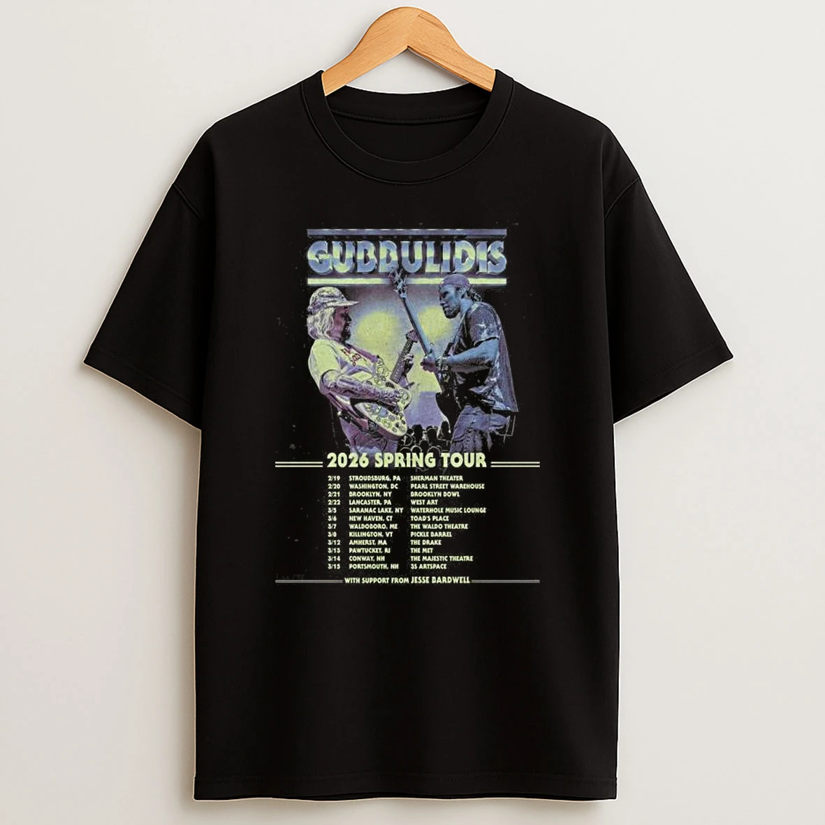 Gubbulidis 2026 Spring Tour T Shirt