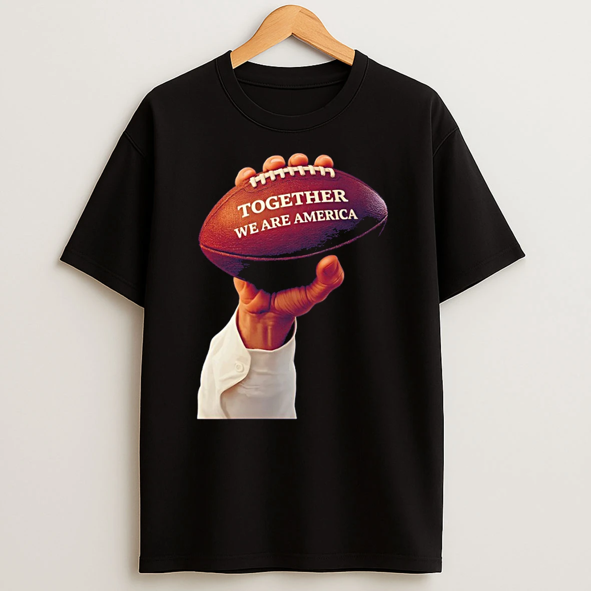 Hand Together We Are America Bad Bunny The Benito Bowl Show Vintage T Shirt