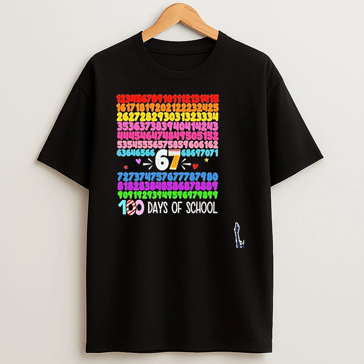 Happy 100 Days Of School Smarter 67 Teacher Students T Shirt