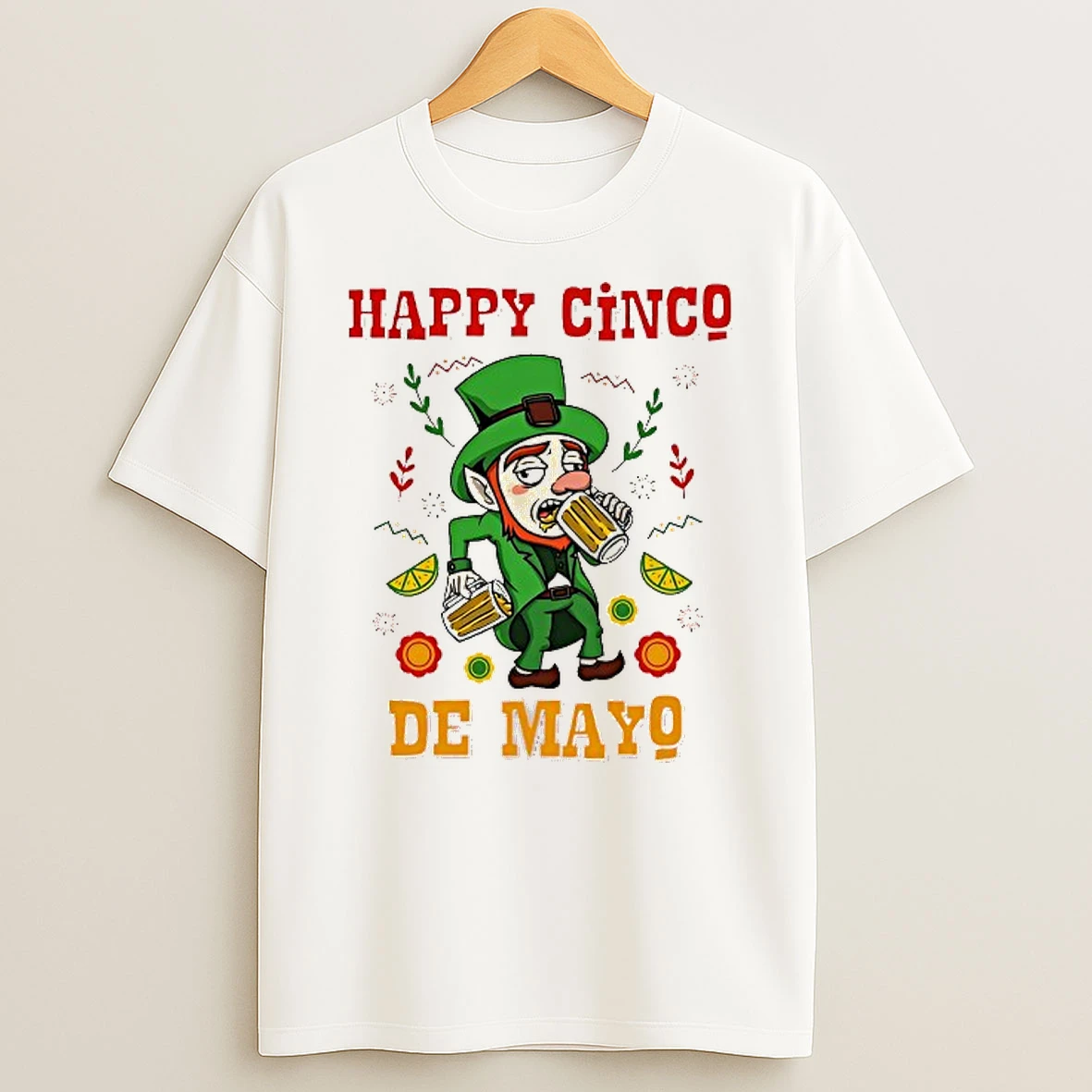 Happy Cinco De Mayo St Patricks Day T Shirt