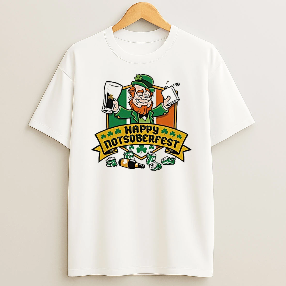 Happy Notsoberfest St Patricks Day T Shirt