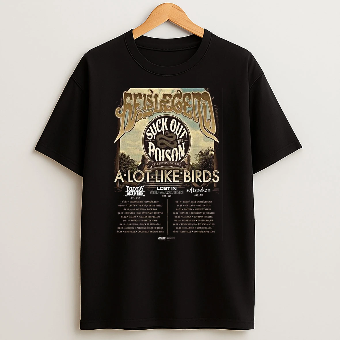 He Is Legend Suck Out The Poison 2026 T Shirt