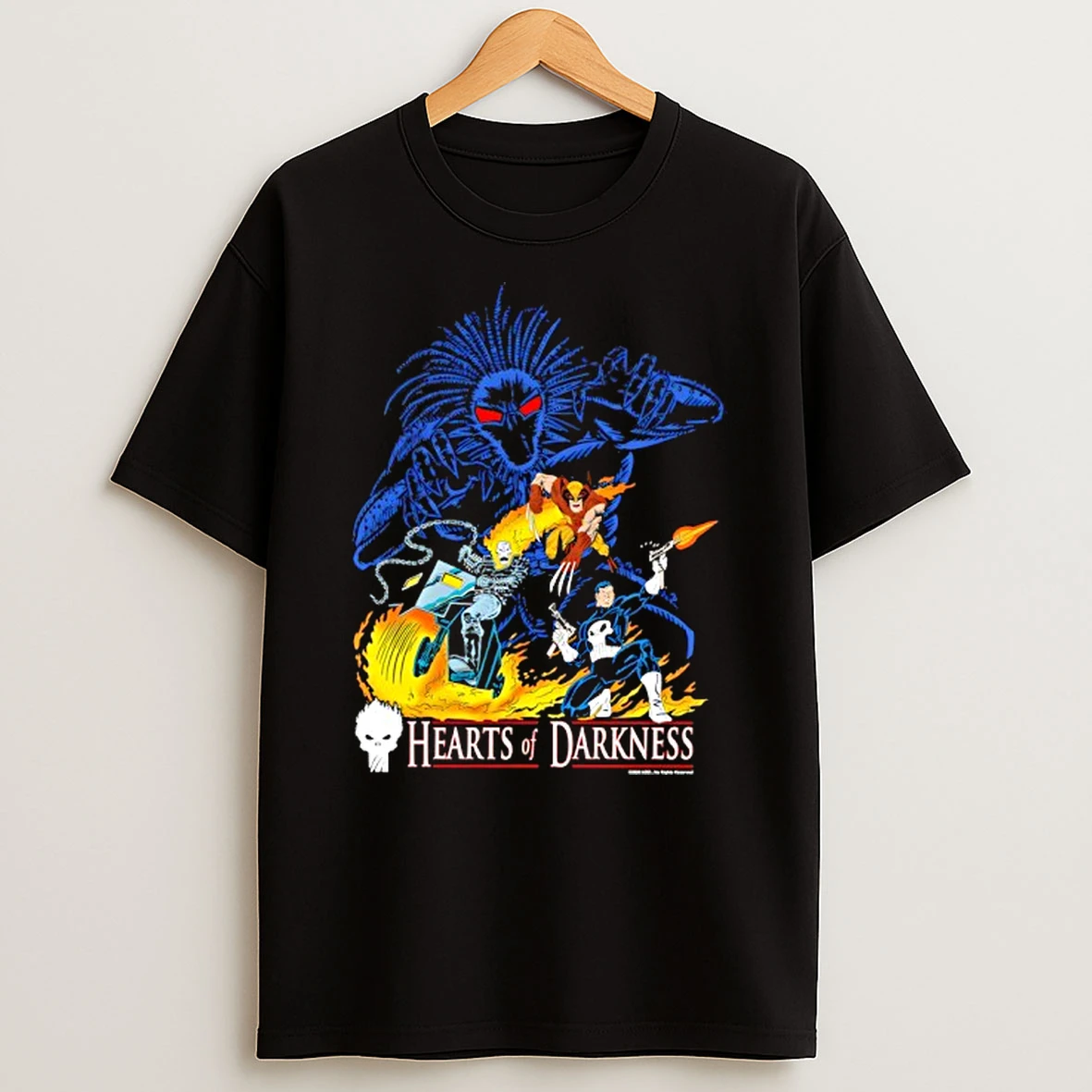 Hearts Of Darkness Characters T Shirt