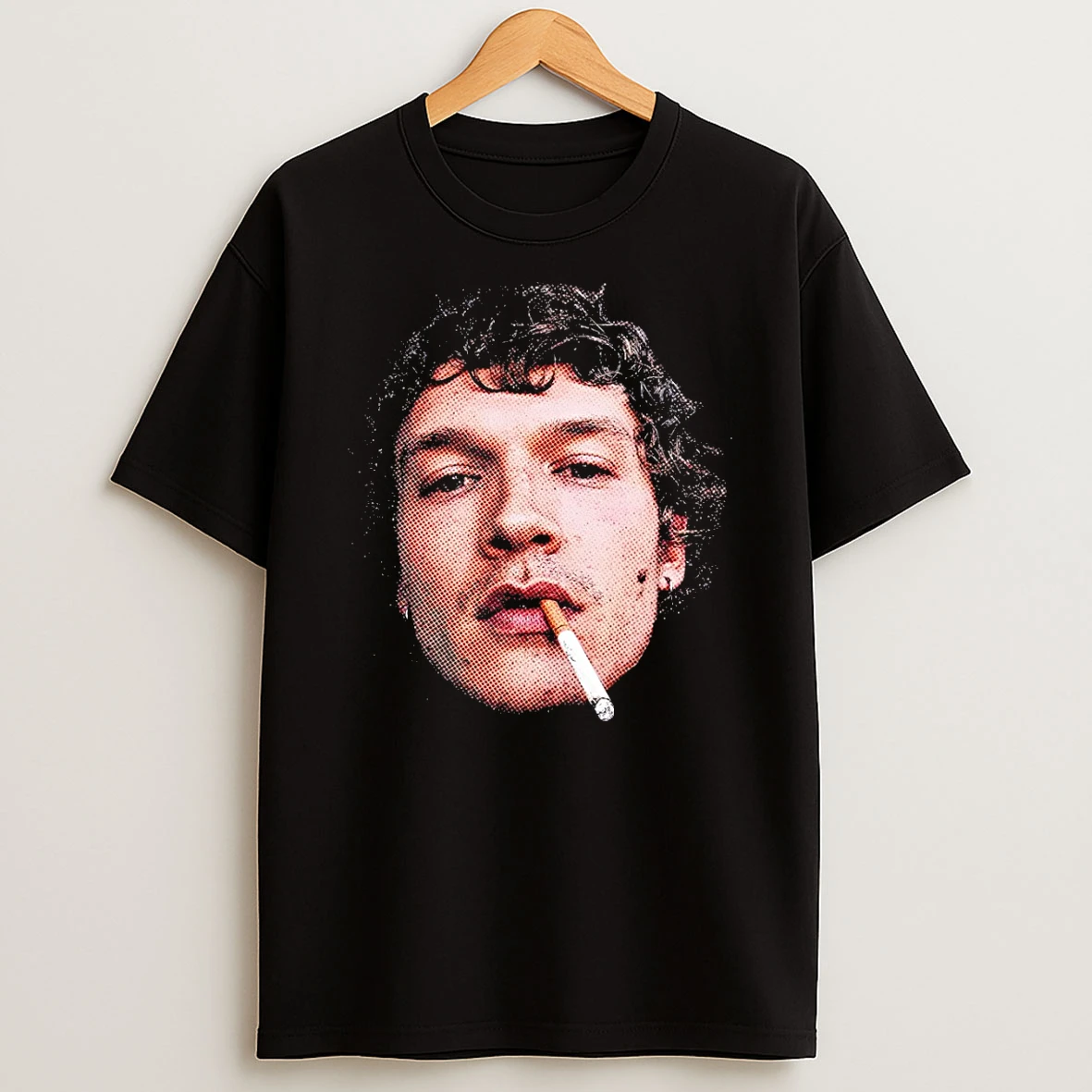 Heated Rivalry Hockey Connor Storrie And Ilya Rozanov Middle Finger Big Face T Shirt