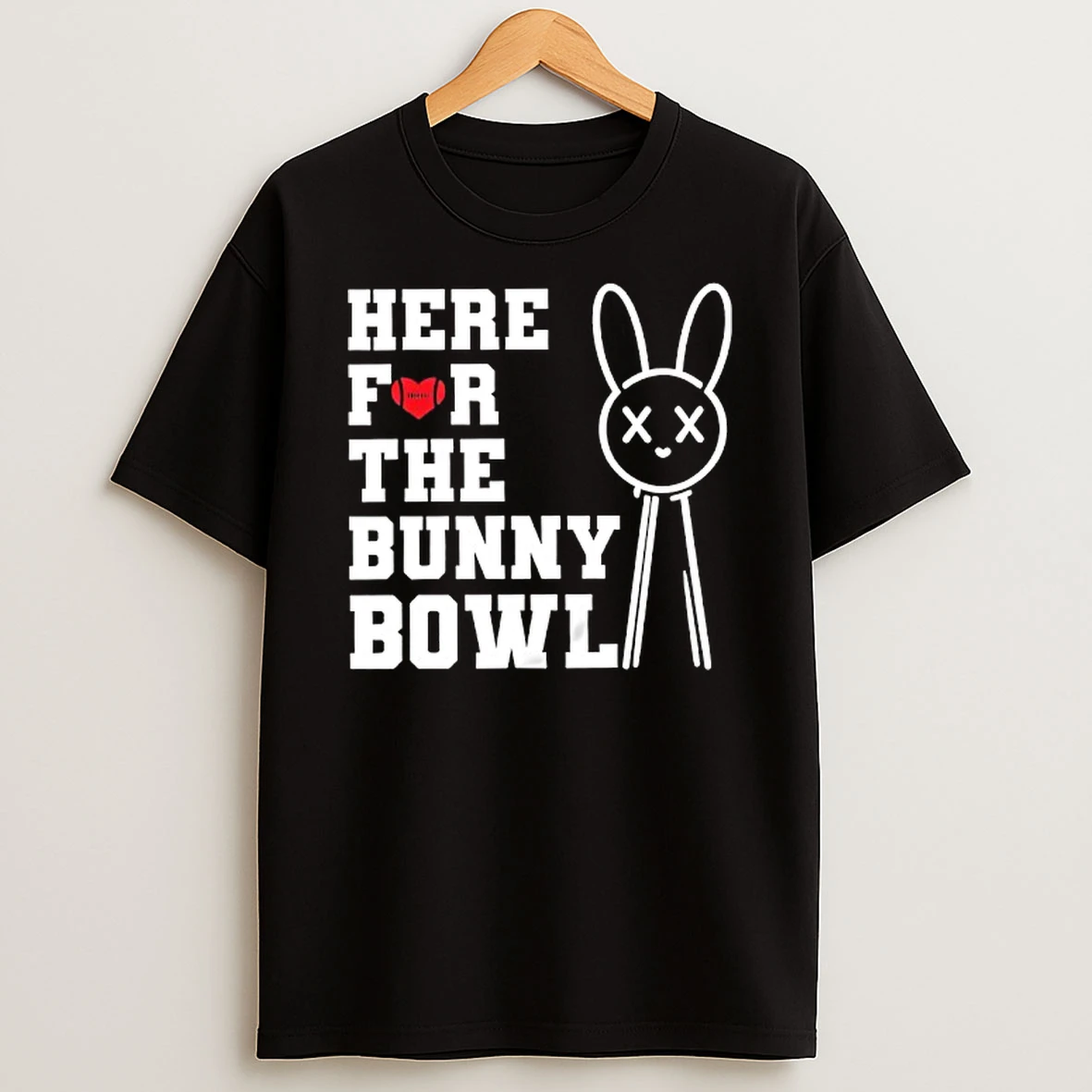 Here For The Bunny Bowl Super Bowl Lx Game Day 2026 T Shirt