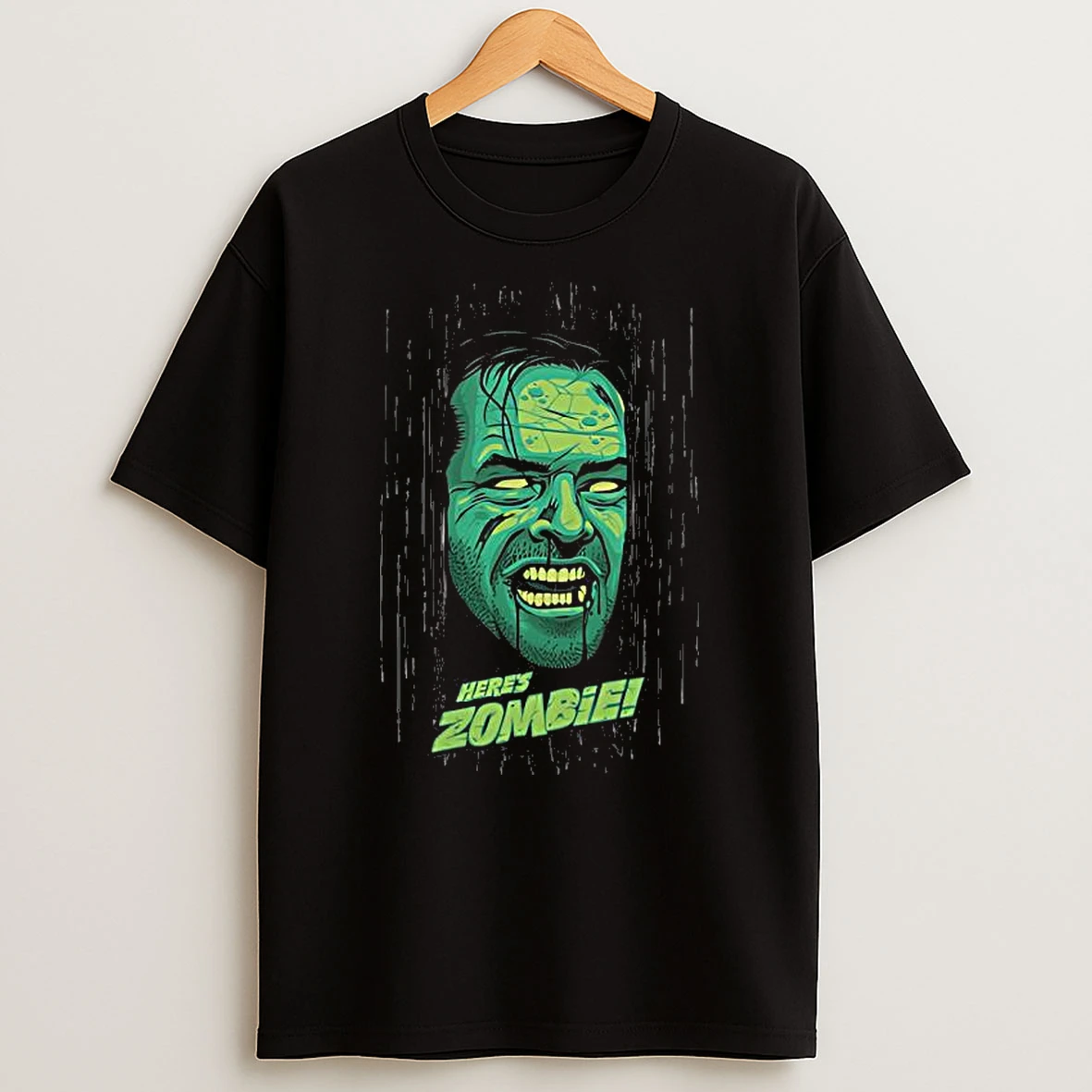 Heres Zombie Characters T Shirt