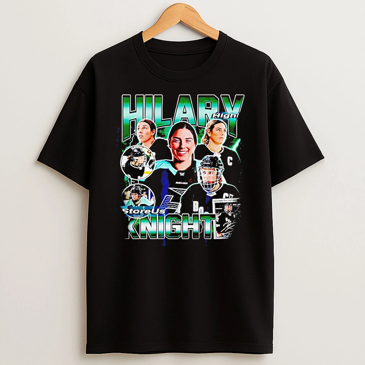 Hilary Knight Team Usa Womens Hockey Olympic Golden Goal Graphic T Shirt
