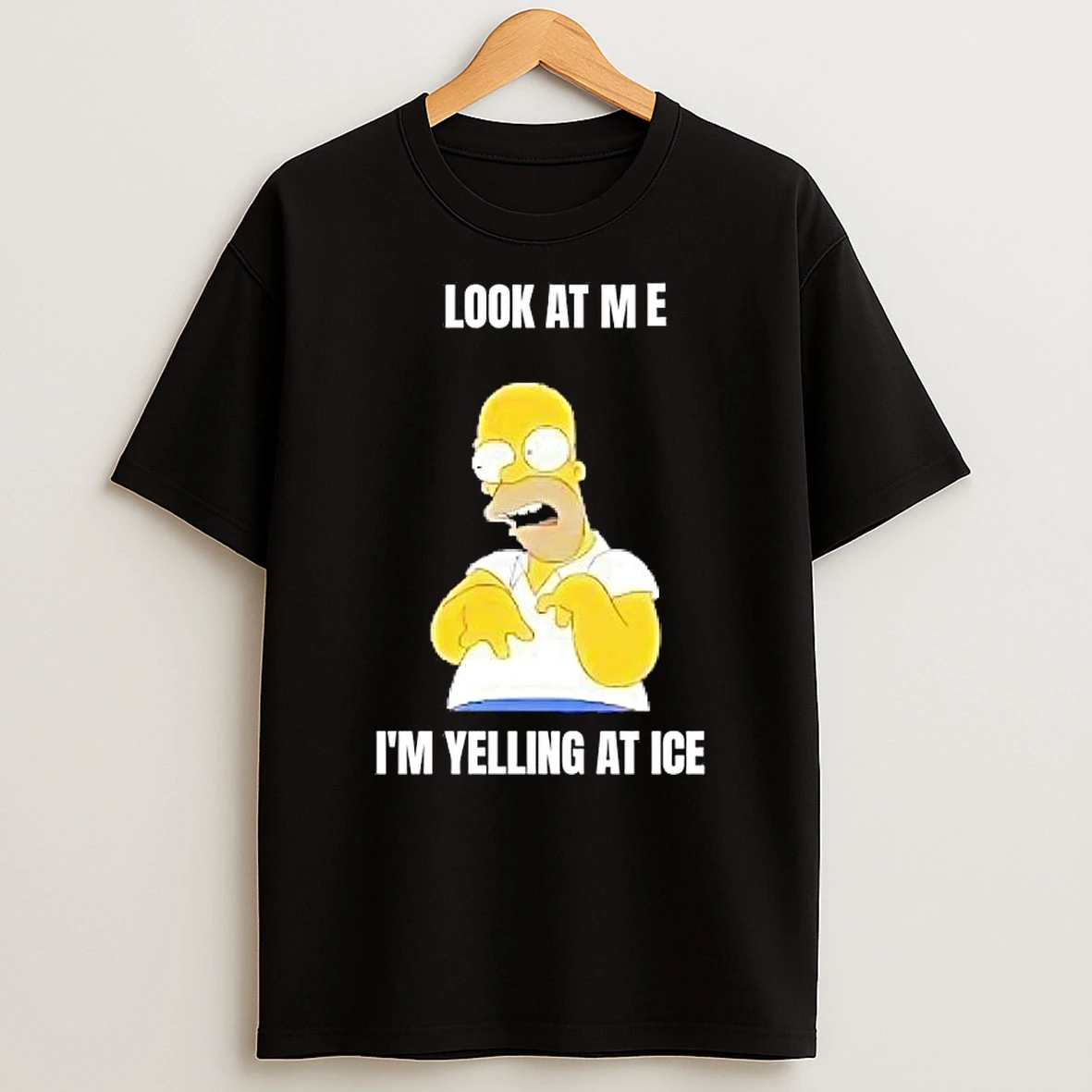 Homer Simpson Look At Me Im Yelling At Ice T Shirt