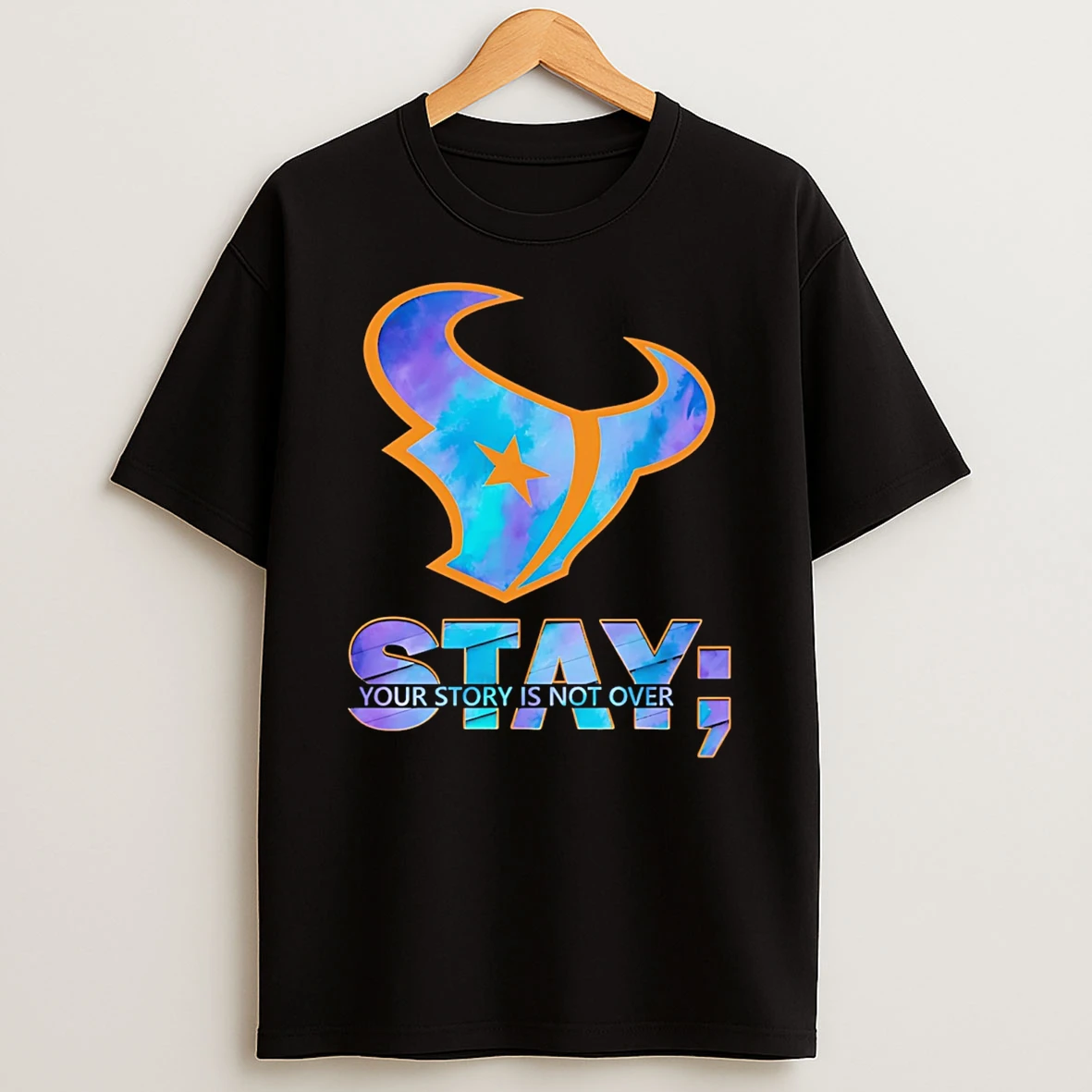 Houston Texans Stay Your Story Is Not Over T Shirt