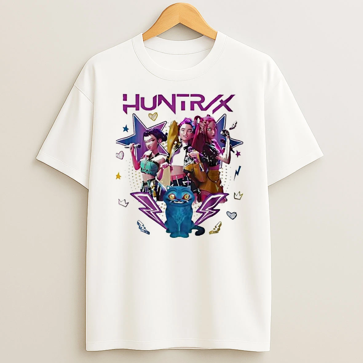 Huntrix Anime Graphic T Shirt