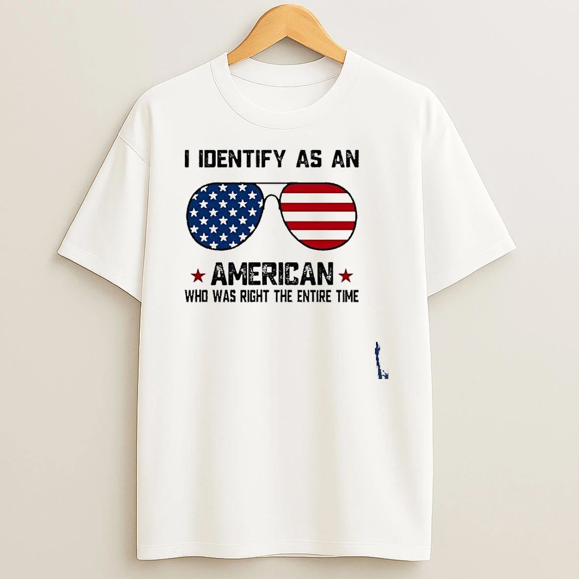 I Identify As An American Who Was Right The Entire Time T Shirt