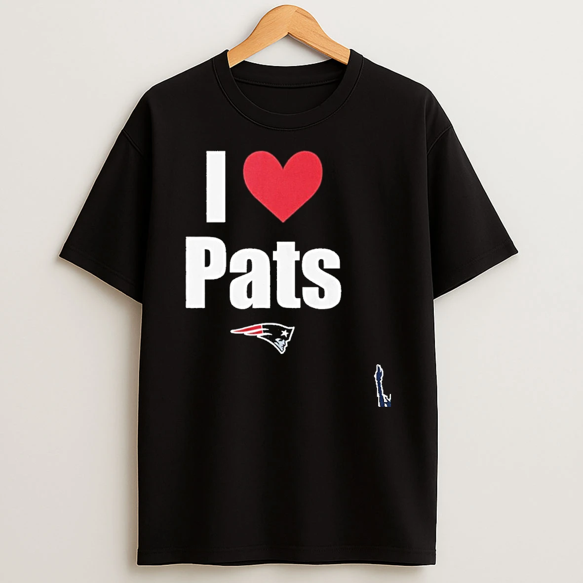 I Love Pats Logo T Shirt
