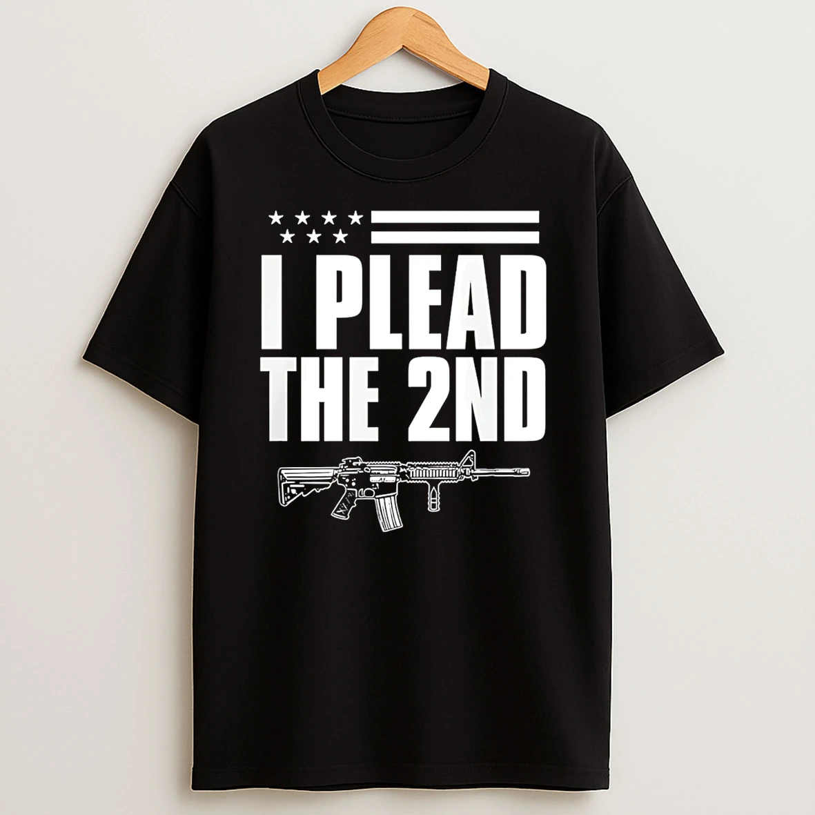 I Plead The 2nd Gun Flag T Shirt